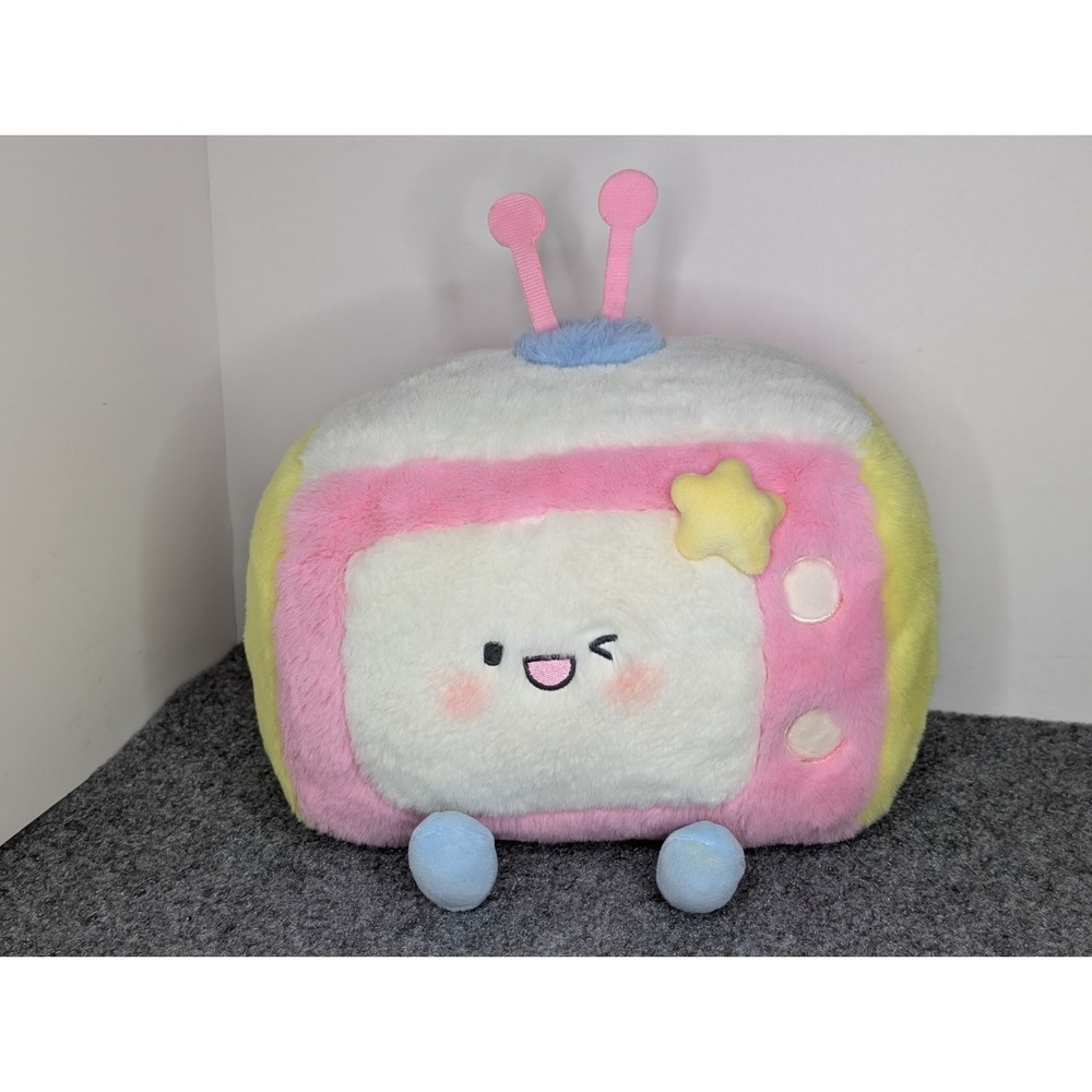 Miniso Plush TV Television Stuffed Toy Kawaii Cute Collectible Plushie